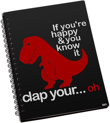 50% OFF on Shoperite T Rex Funny A5 Notebook Ring Bound