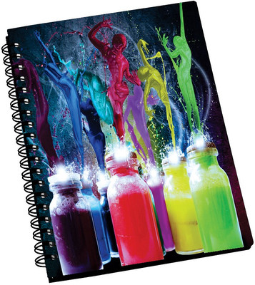 69% OFF on AMY Multicolor Jar Bottles A5 Notebook Spiral Bound 69% OFF on AMY Multicolor Jar Bottles A5 Notebook Spiral Bound