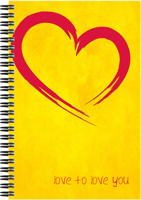 21% OFF on Art Emporio Live to Love You A5 Notebook Spiral 21% OFF on Art Emporio Live to Love You A5 Notebook Spiral
