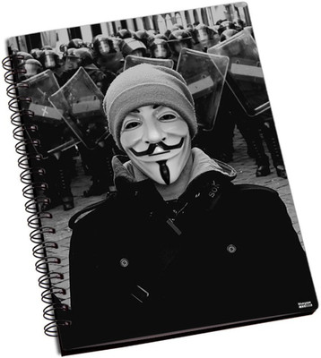 74% OFF on Shoprock V For Vendetta A5 Notebook Ring Bound