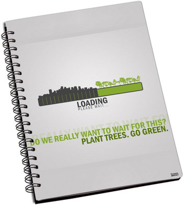 50% OFF on Shoperite Go Green Nature A5 Notebook Ring Bound