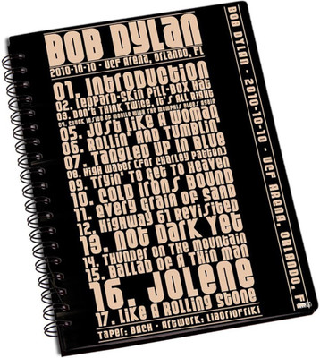 77% OFF on Shoprock Bob Dylan A5 Notebook Ring Bound