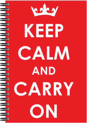 21% OFF on Art Emporio Keep Calm and Carry On A5 Notebook Spiral 21% OFF on Art Emporio Keep Calm and Carry On A5 Notebook Spiral