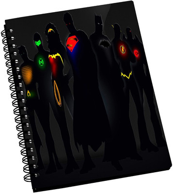 74% OFF on AMY DC Comics Team A5 Notebook Spiral Bound 74% OFF on AMY DC Comics Team A5 Notebook Spiral Bound