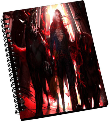 74% OFF on AMY Fantacy Dangerous Girl A5 Notebook Spiral Bound