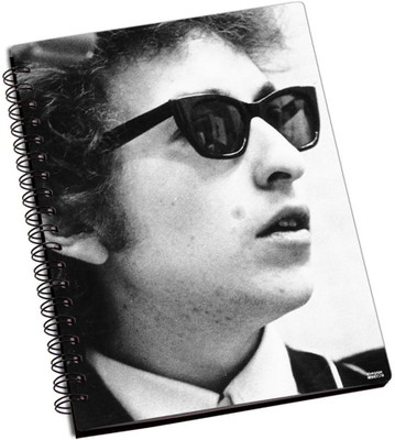 83% OFF on Shoprock Bob Dylan Black And White A5 Notebook Ring Bound