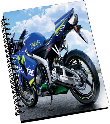 74% OFF on AMY Blu Telefunica Bike A5 Notebook Spiral Bound 74% OFF on AMY Blu Telefunica Bike A5 Notebook Spiral Bound