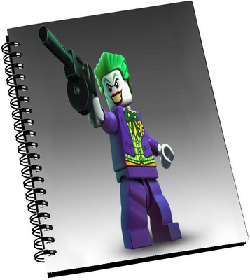 74% OFF on AMY 3D Lego Batman Joker with Gun A5 Notebook Spiral Bound 74% OFF on AMY 3D Lego Batman Joker with Gun A5 Notebook Spiral Bound
