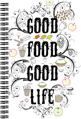 21% OFF on Art Emporio Good Food, Good Life A5 Notebook Spiral 21% OFF on Art Emporio Good Food, Good Life A5 Notebook Spiral
