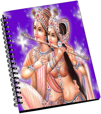 74% OFF on AMY Lord Krishna and Radha Playing Murli A5 Notebook Spiral Bound 74% OFF on AMY Lord Krishna and Radha Playing Murli A5 Notebook Spiral Bound