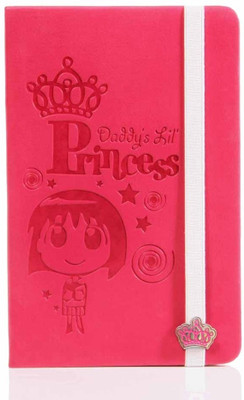 15% OFF on Doodle Daddys Little Princess Kids A5 Notebook Hard Bound
