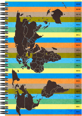 42% OFF on Art Emporio World Map A5 Notebook Spiral 42% OFF on Art Emporio World Map A5 Notebook Spiral