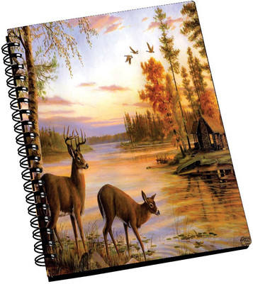 69% OFF on AMY Y Two Deer Lake Side A5 Notebook Spiral Bound