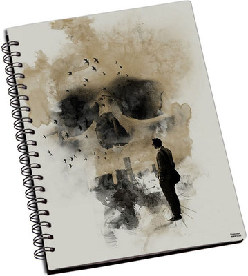 50% OFF on Shoperite Smoky Face A5 Notebook Ring Bound