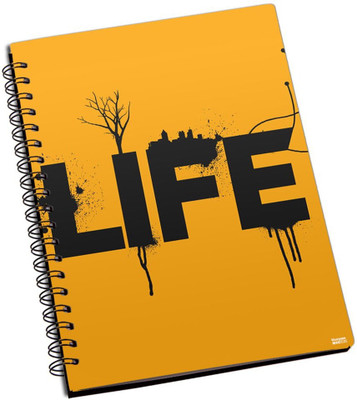 69% OFF on Shoprock Life Typography A5 Notebook Ring Bound 69% OFF on Shoprock Life Typography A5 Notebook Ring Bound