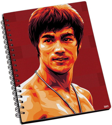 50% OFF on Shoperite Bruce Lee A5 Notebook Ring Bound