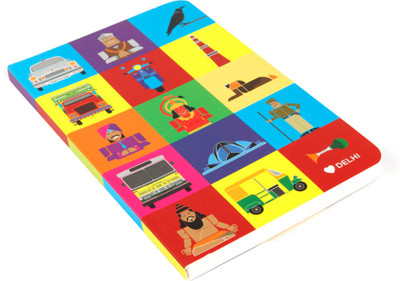 5% OFF on Letternote Delhi - Vivid A5 Notebook Soft Bound