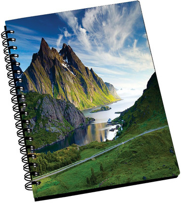 74% OFF on AMY Beautiful Way Side of Lake Scenery A5 Notebook Spiral Bound 74% OFF on AMY Beautiful Way Side of Lake Scenery A5 Notebook Spiral Bound