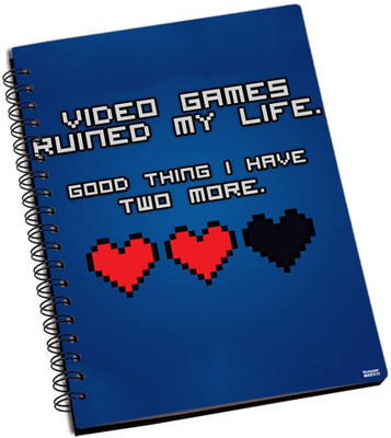 50% OFF on Shoperite Love For Gaming A5 Notebook Ring Bound