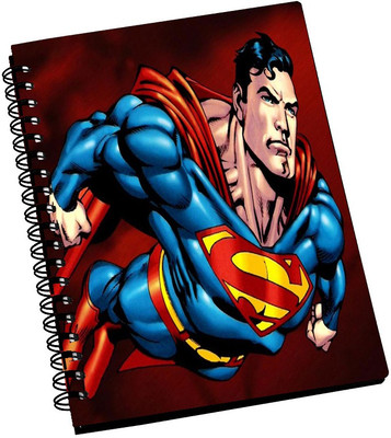 74% OFF on AMY Cool Super Man Flying A5 Notebook Spiral Bound 74% OFF on AMY Cool Super Man Flying A5 Notebook Spiral Bound