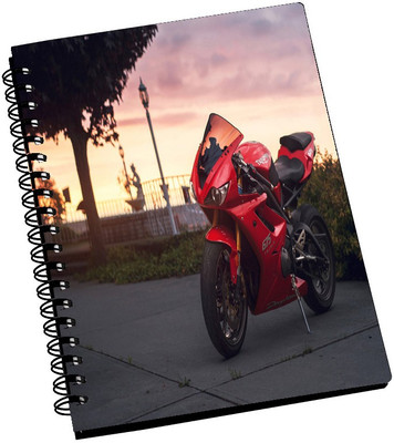 74% OFF on AMY Hot Red Super Speed Bike A5 Notebook Spiral Bound 74% OFF on AMY Hot Red Super Speed Bike A5 Notebook Spiral Bound