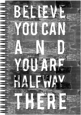 21% OFF on Art Emporio Believe You Can A5 Notebook Spiral 21% OFF on Art Emporio Believe You Can A5 Notebook Spiral