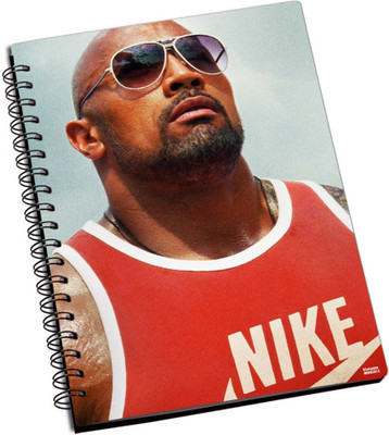 77% OFF on Shoprock Dwayne Johnson Run A5 Notebook Ring Bound