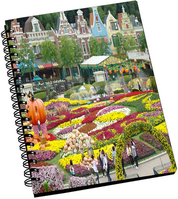 74% OFF on AMY Big Beautiful Helloween Garden A5 Notebook Spiral Bound 74% OFF on AMY Big Beautiful Helloween Garden A5 Notebook Spiral Bound