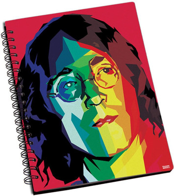 74% OFF on Shoprock John Lenon Paint A5 Notebook Ring Bound