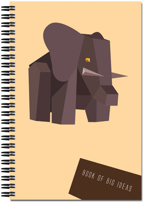21% OFF on Art Emporio Elephant Ideas A5 Notebook Spiral Bound 21% OFF on Art Emporio Elephant Ideas A5 Notebook Spiral Bound