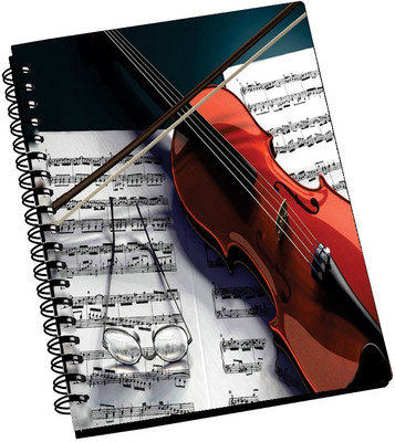69% OFF on AMY Musical Instruments A5 Notebook Spiral Bound 69% OFF on AMY Musical Instruments A5 Notebook Spiral Bound