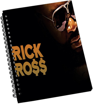 74% OFF on AMY Rick Ross A5 Notebook Spiral Bound