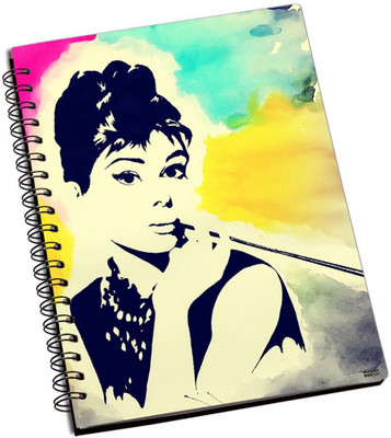 77% OFF on Shoprock Audrey Hepburn Pop Art A5 Notebook Ring Bound 77% OFF on Shoprock Audrey Hepburn Pop Art A5 Notebook Ring Bound