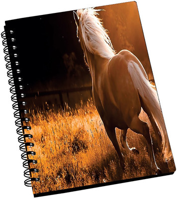 69% OFF on AMY Running Horse A5 Notebook Spiral Bound