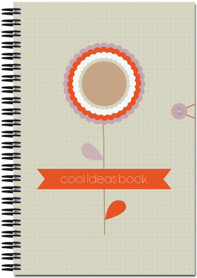 Art Emporio Cool Idea Book A5 Notebook Spiral Bound Art Emporio Cool Idea Book A5 Notebook Spiral Bound