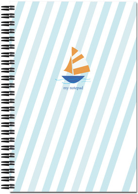 21% OFF on Art Emporio Sailing through the Bars A5 Notebook Spiral Bound 21% OFF on Art Emporio Sailing through the Bars A5 Notebook Spiral Bound