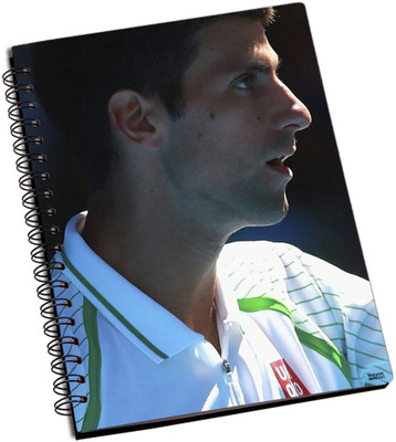 50% OFF on Shoperite Novak Djokovic Closeup A5 Notebook Ring Bound