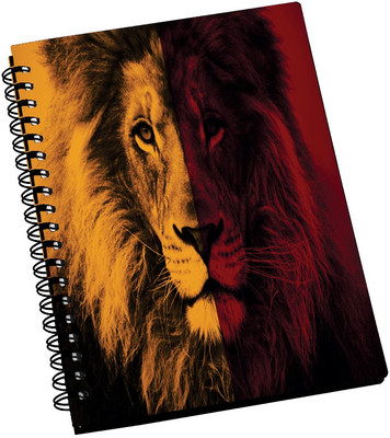 69% OFF on AMY Big Lion A5 Notebook Spiral Bound 69% OFF on AMY Big Lion A5 Notebook Spiral Bound