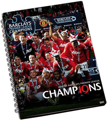74% OFF on Shoprock Man Utd Champions A5 Notebook Ring Bound 74% OFF on Shoprock Man Utd Champions A5 Notebook Ring Bound