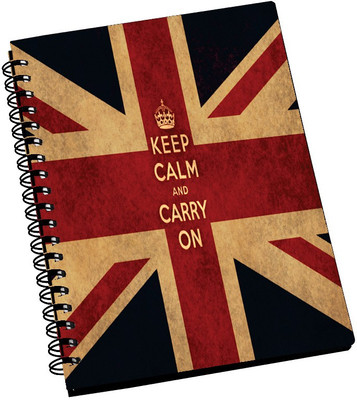 74% OFF on AMY British Carry On Quote A5 Notebook Spiral Bound 74% OFF on AMY British Carry On Quote A5 Notebook Spiral Bound