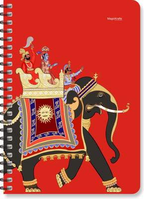 6% OFF on Magickrafts Wiro A5 Notebook Spiral Bound