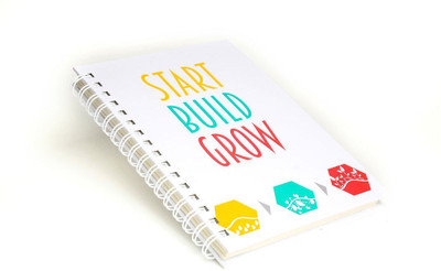 Thinkpot Start Build Grow A5 Diary Ring Bound Thinkpot Start Build Grow A5 Diary Ring Bound