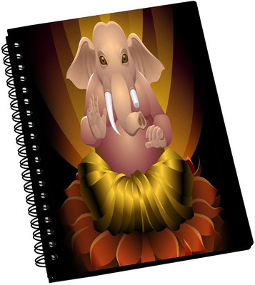 74% OFF on AMY Lord Ganesha 3d Art A5 Notebook Spiral Bound 74% OFF on AMY Lord Ganesha 3d Art A5 Notebook Spiral Bound