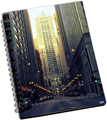 50% OFF on Shoperite Beautiful Chicago A5 Notebook Ring Bound