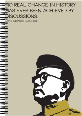21% OFF on Art Emporio Netaji Subash Chandra A5 Notebook Spiral