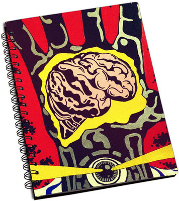 74% OFF on Shoprock Brain Art A5 Notebook Ring Bound