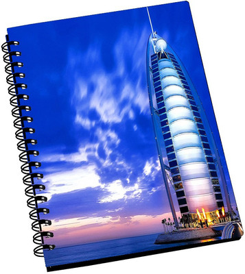74% OFF on AMY Beautiful Dubai Burj Al Arab A5 Notebook Spiral Bound 74% OFF on AMY Beautiful Dubai Burj Al Arab A5 Notebook Spiral Bound