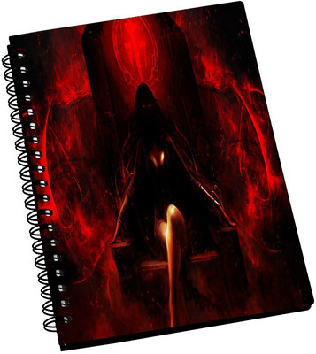74% OFF on AMY Abstract Fantacy Red Hot Devil Women A5 Notebook Spiral Bound 74% OFF on AMY Abstract Fantacy Red Hot Devil Women A5 Notebook Spiral Bound