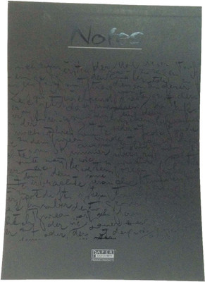 10% OFF on PaperPassion Ruled Pad (Set of 4) Black A4 Note Pad Adhesive Bound