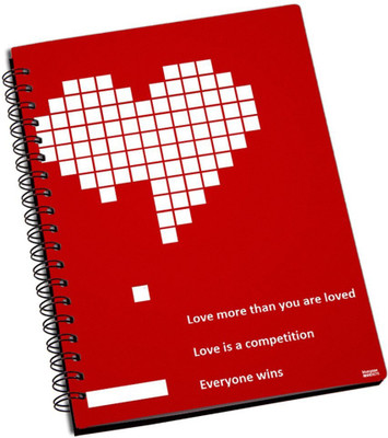 77% OFF on Shoprock Competion Love A5 Notebook Ring Bound 77% OFF on Shoprock Competion Love A5 Notebook Ring Bound